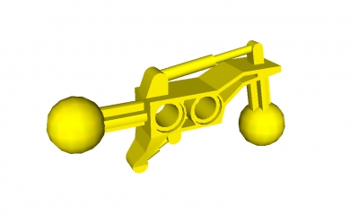 Bionicle Liftarm 2 x 7 mit 2 Kugelgelenken (32173)