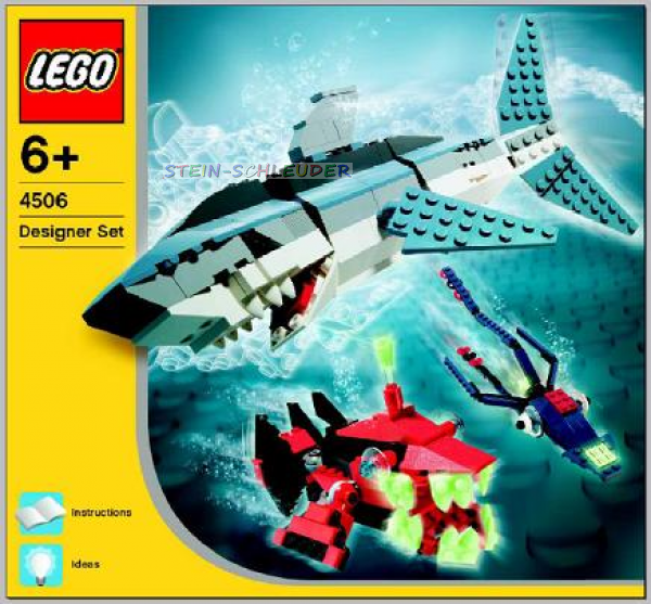 Lego Bauanleitung -Deep Sea Predators- (4506)