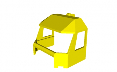 Lego Fahrzeugfront 4 x 6 x 4 (45406)