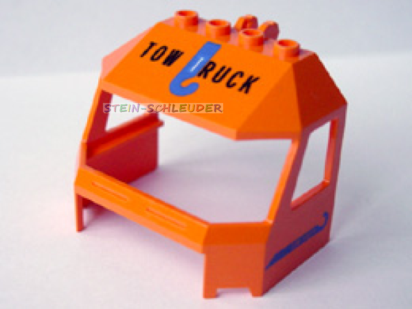 Lego Windschutz  4 x 6 x 4 bedruckt (45406pb002)
