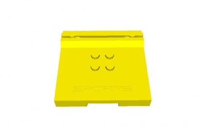 Lego Basketball Kartenhalter 6 x 6 x 2/3 (45522)