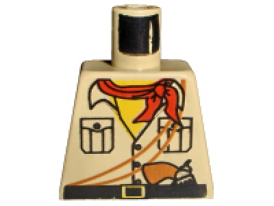 Lego Minifigur Torso Adventures (973pb0391)