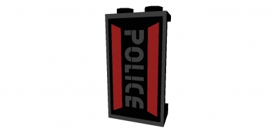 Lego Paneele 1 x 2 x 3 bedruckt (2362ap54)