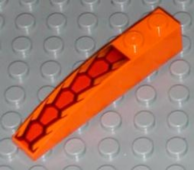 Lego Keilstein 6 x 1 bedruckt (464px6)