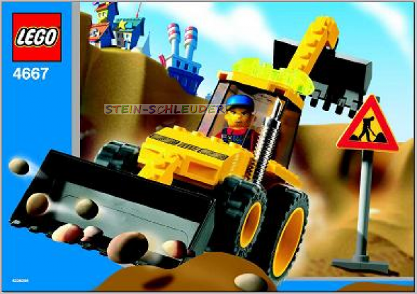 Lego Town Bauanleitung -Loadin' Digger- (4667)