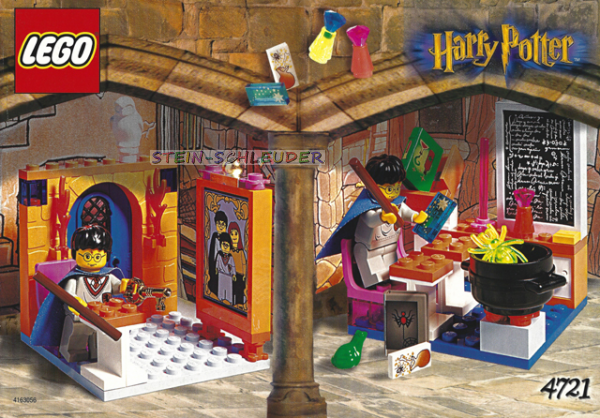 Lego Bauanleitung  -Hogwarts Classroom- (4721)