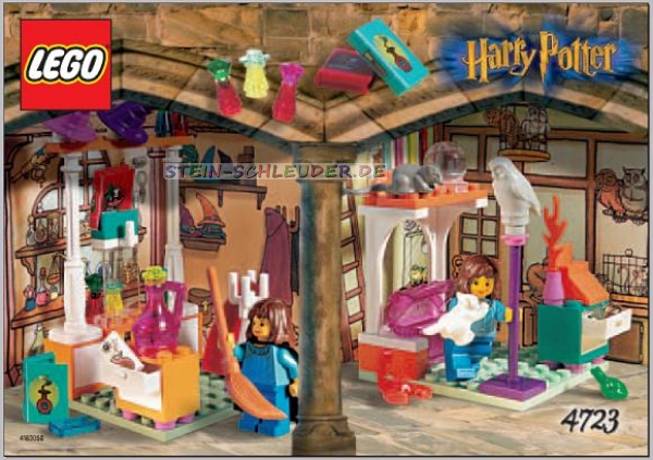 Lego Bauanleitung -Diagon Alley Shops- (4723)