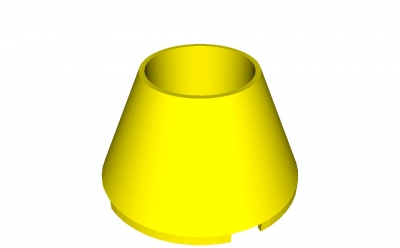 Lego Kegelstumpf 4 x 4 x 2 (4742)