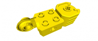 Lego Technik Lochstein 2 x 2 mit Rotationssockel (47431)