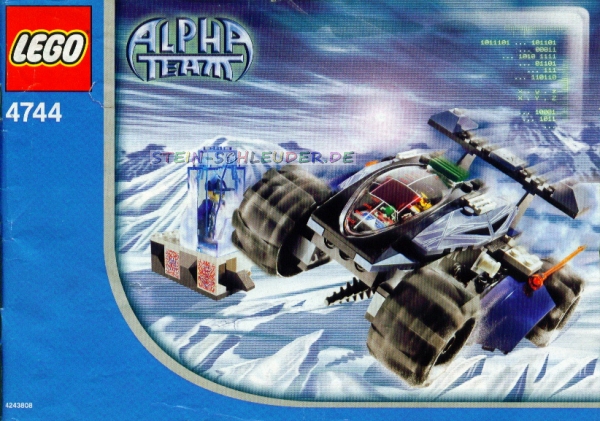 Lego Bauanleitung -Tundra Tracker- (4744)