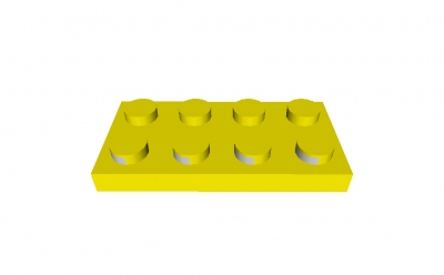 Lego Kontaktplatte 2 x 4 (4757)