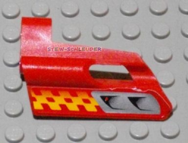 Lego Technik Verkleidungspaneel #24 mit Sticker (47712pb04)