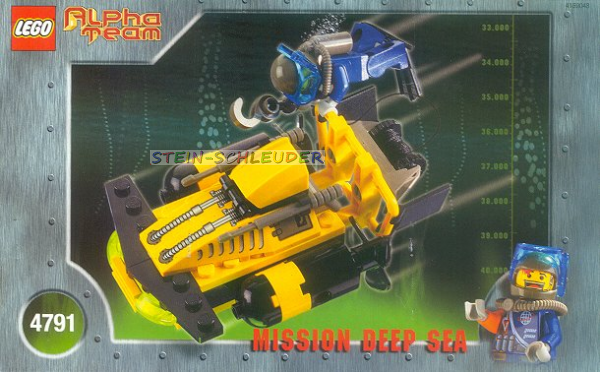 Lego Bauanleitung - Sub-Surface Scooter- (4791)