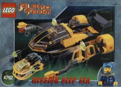 Lego Bauanleitung -Alpha Team Navigator and ROV- (4792)