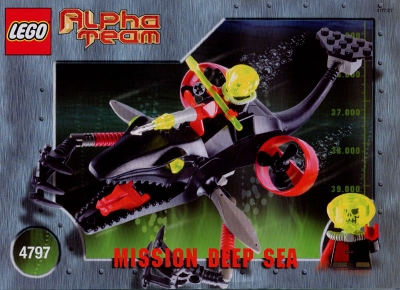 Lego Bauanleitung -Ogel Mutant Killer Whale- (4797)