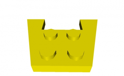 Lego Diagonalplatte 3 x 4 (4859)