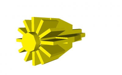 Lego Triebwerk innen (4869)