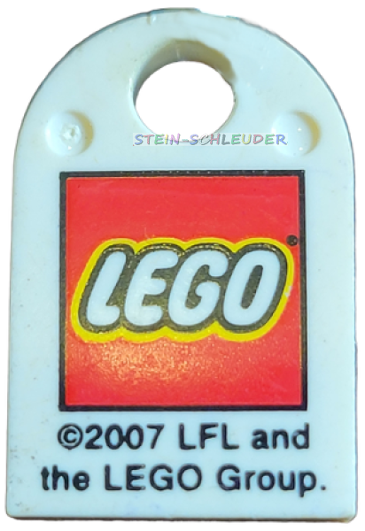 Lego Fliese 3 x 3 mit Sticker (26603pb088)