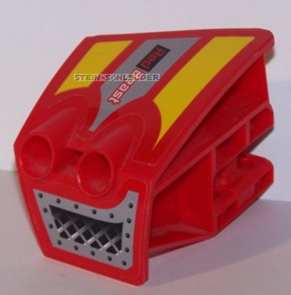 Lego RC-Car Kotflügel/Paneel links mit Sticker (49817pb02)