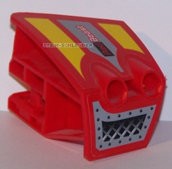 Lego RC-Car Kotflügel/Paneel links mit Sticker (49818pb02)