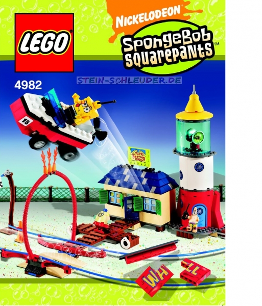 Lego Bauanleitung -Mrs. Puff's Boating School- (4982)