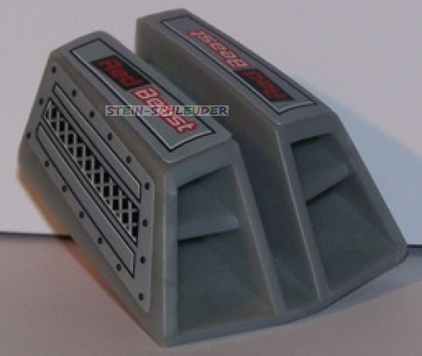 Lego RC-Car Lufthutze mit Sticker (49829pb01)