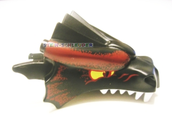 Lego Drachenkopf bedruckt (50108pb02)