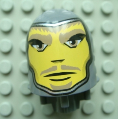 Lego Castle Large Figure Kopf - Sir Danju- (x1132px6)