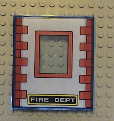 Lego Wand 2 x 8 x 8 bedruckt (30650px4)