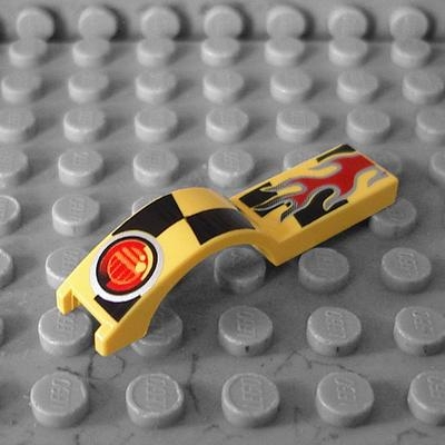 Lego Kotflügel 4.5 x 1 x 1 bedruckt (50947px2)
