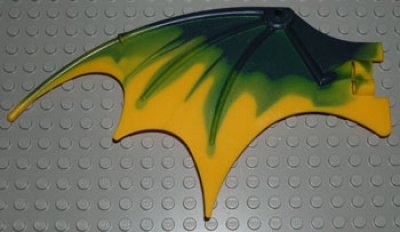 Lego Drachenflügel mit knallhell-orangen Schwingen(51342pb04)