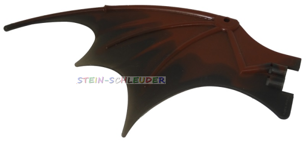 Lego Drachenflügel mit schwarzen Schwingen (51342pb03)