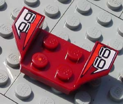 Lego Kotflügel 2 x 4 bedruckt (41854px5)