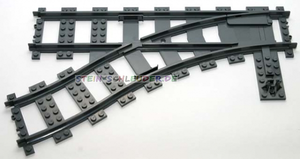 Lego Schiene RC Weiche links (53407)