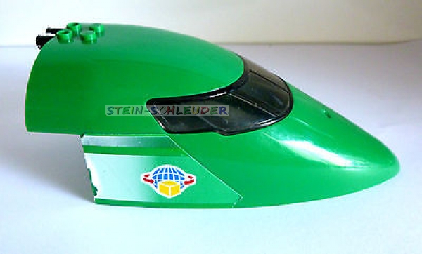 Lego Flugzeugnase 8 x 16 mit Sticker (-54092c01pb06-)