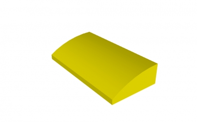 Lego Stein 2 x 4 abgerundet (61068)