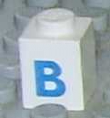Lego Stein 1 x 1 bedruckt (3005ptbb)