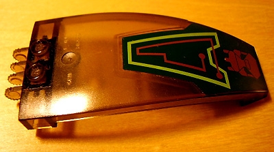 Lego Scharnier/Windschutz 8 x 4 x 2 mit Sticker (30536pb04)