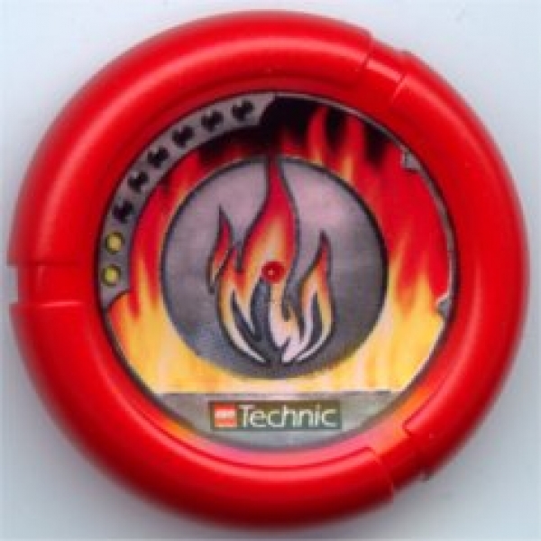 Lego Technic Throwbot Disc bedruckt (32171pb007)