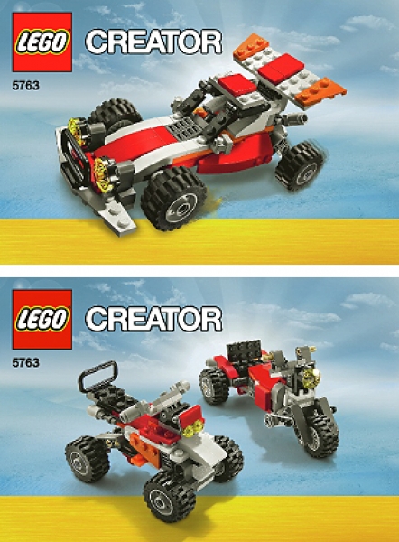 Lego Creator Bauanleitung - Dune Hopper- (5763)