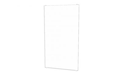 Lego Glas für Fenster 1 x 4 x 6 (57895)