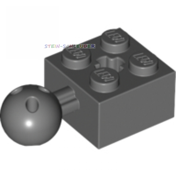Lego Stein 2 x 2 mit Kugel (57909b)