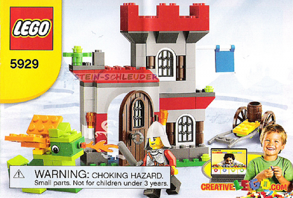 Lego Bauanleitung -Knight and Castle Building Set- (5929)