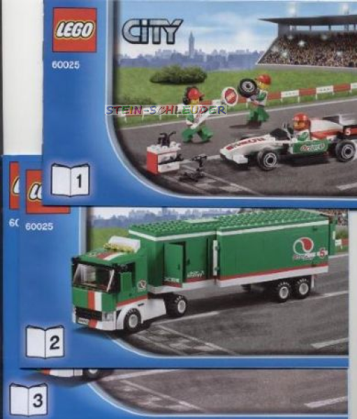 Lego Bauanleitung -Grand Prix Truck- (60025)