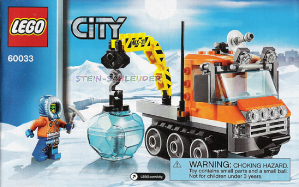Lego Bauanleitung  -Arctic Ice Crawler- (60033)