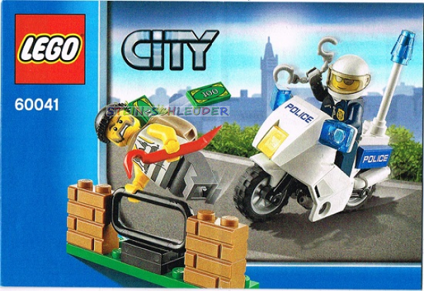 Lego City Bauanleitung  -Crook Pursuit- (60041)