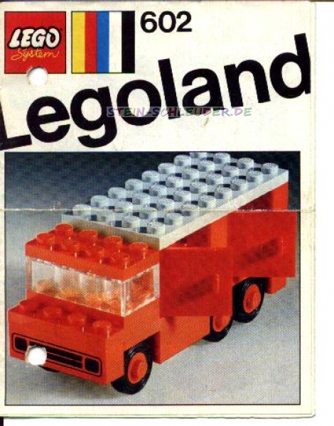 Legoland Bauanleitung -Fire Truck- (B_602)
