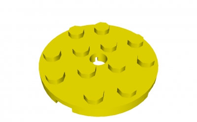 Lego Platte 4 x 4 rund (60474)