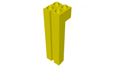 Lego Führungsstein 2 x 2 x 6 (6056)