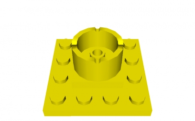 Lego Mastgrundplatte 4 x 4 (6067)